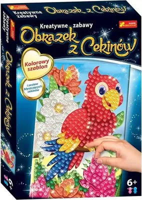 Image de Image à paillettes Perroquet 52048
