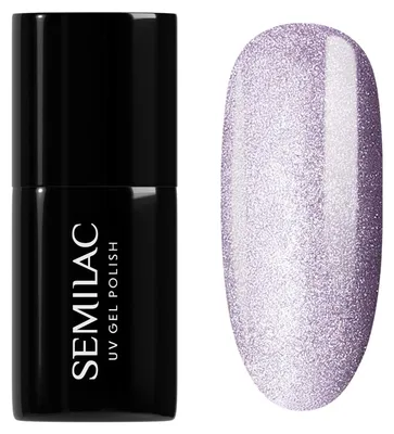 Productafbeelding van Semilac UV-nagellak 664 Lilac Gloss, 7 ml – Cat Eye effect, unieke reflectie