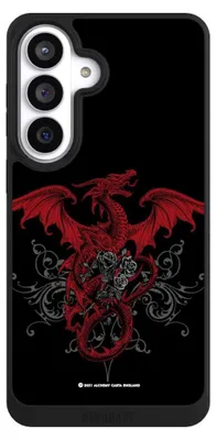Produktbild von NIVOCASE Handyhülle für Samsung Galaxy S26+  Hülle NIVOpure Case Schwarz Drache Gothic Rot