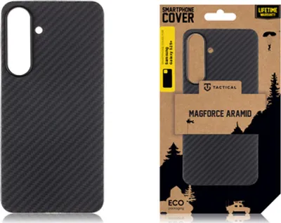 Produktbild von Tactical Back Cover MagForce Aramid Galaxy S25+ black