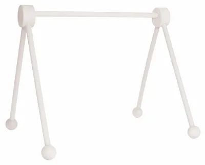 Produktbild von Baby-Spielbogen aus Holz Tiny - 61 x 54 cm - Weiß | by JaBaDaBaDo