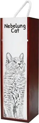 Zdjęcie produktu dla Art-Dog Pudełko prezentowe na wino – Nebelung – z pudełkiem prezentowym