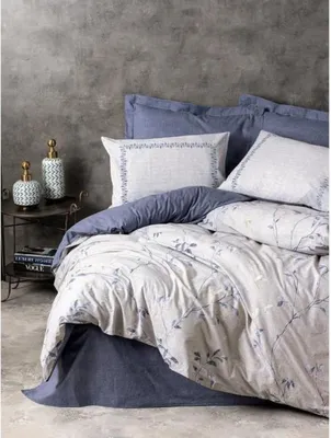 Produktbild von L'Essentiel Linge de Maison, Nitsa - Dark Blue, Bettwäsche-Set, Dunkelblau, 100 % BAUMWOLLE RANFORCE, 240 x 220 cm