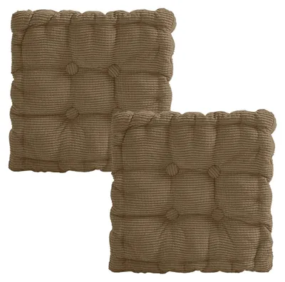 Immagine prodotto di Set di 2 cuscini quadrati per seduta, 40 x 40 cm
