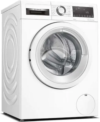 Produktbild von Waschmaschine mit Trockner, Bosch WNA144V0BY, SER4 Waschtrockner 9/5kg, E/B, 1400U/min, 49/70/59dB(A), WaveDrum 63l, B/B+T 46/74l 3:44/7:30h, Eisen Asst