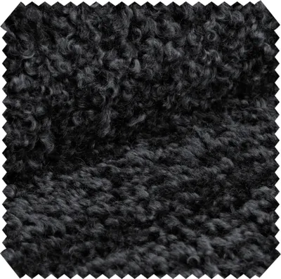 Produktbild von novely® ROLAND Bouclé-Stoff kuschelweicher Möbelstoff Volumen Polsterstoff | Meterware | 1lfm - Farbe: 08 Anthrazit