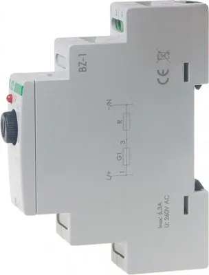 Produktbild von F&F | Sicherungsmodul BZ-1 - 1-polig - 250V - LED-Anzeige - Schutz vor Überstrom
