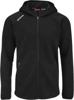 Produktbild von Hoodie CCM Locker Room Full Zip Junior schwarz L