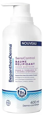 Produktbild von Körperbalsam, Bepanthen Derma, SensiControl, für zu rodermitis neigende Haut, feuchtigkeitsspendende und beruhigende Wirkung, 400ml