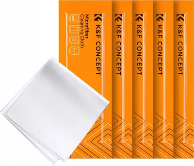 Immagine prodotto di Panno in microfibra antipolvere per la pulizia delle lenti K&F Concept, confezione da 5 pezzi*
