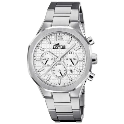 Produktbild von Lotus Herren Uhr Classic Elegant Edelstahl Armbanduhr silber UL18847/1