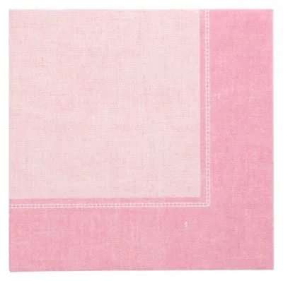 Produktbild von 20 Papstar Servietten ROYAL Collection 1/4-Falz 40 cm x 40 cm rosa Linum 37200