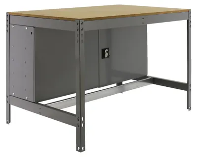 Image de Etabli Simonwork Bt0 Cabinet 1200 Gris/bois Gris/bois 842x1210x760 - Simonrack