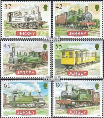 Produktbild von Briefmarken GB - Jersey 2009 Mi 1410-1415 (kompl.Ausg.) postfrisch Eisenbahnen