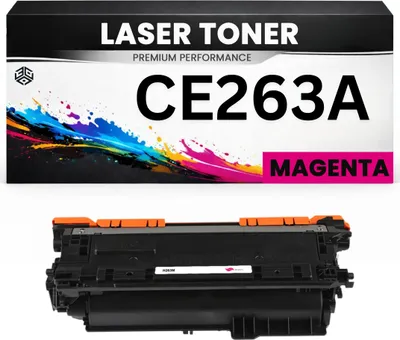 Produktbild von 2 x Toner 648A für HP Magenta CE263A Premium Alternative für HP LaserJet Pro 200 color M 276 nw