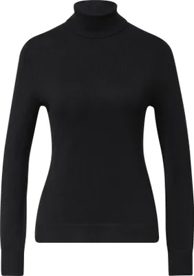 Immagine prodotto di comma Maglione a collo alto slim fit in maglia fine mista viscosa, con spacchi sulle maniche e dettagli decorativi