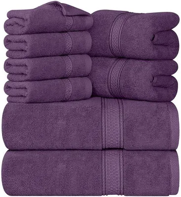 Produktbild von Unyqoos ® 8-teilige Set-Badetextilien für optimalen Komfort