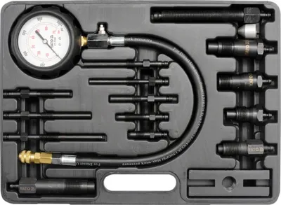 Diesel-Kompressionsdruckmesser YATO 16-teilig bis 70 BAR YT-7307