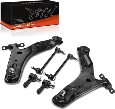 Image de Frankberg 1x Jeu de Bras de Suspension (Essieu Avant) pour Hyundai Getz TB 1.1L, 1.3L, 1.5L, 1.6L 2002-2005