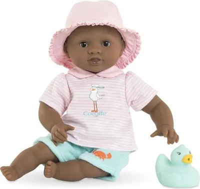 Immagine prodotto di Bambola, COROLLE Bébé Bain Alyzée, 30 cm, giocattolo da bagno, dai 18 mesi, con paperella da bagno