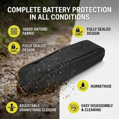 Productafbeelding van Accuhoes e-bike - Waterdicht - 1680D Oxford