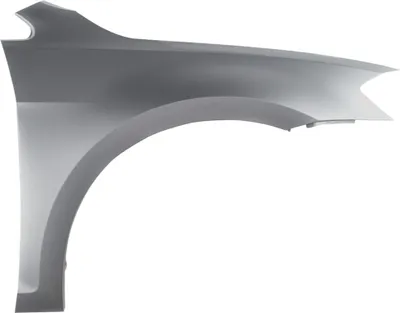 Productafbeelding van BLU Spatbord geschikt voor VW Volkswagen Golf VII 7 LA7W Rechts Zilver ReflexSilber | 2012-2017 | Voorzijde | Gelakt | Montageklaar