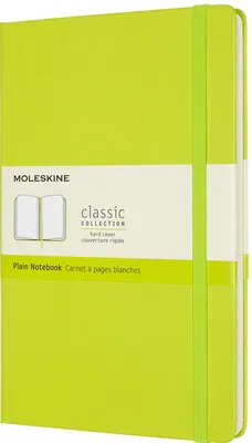 Produktbild von Moleskine Notizbuch, Format Large/A5, unliniert, Hardcover, Limettengrün