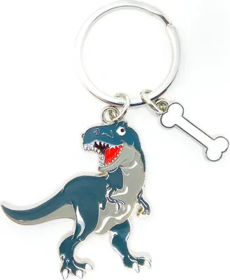 Produktbild von Nature Planet - Schlüsselanhänger aus Metall - T-Rex