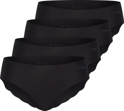 Produktbild von sloggi 4er Pack ZERO Microfibre 2.0 Hipster Kein Abzeichnen unter Kleidung, Weich und leicht, Aus recycelten Materialien