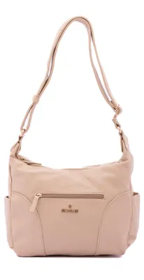 Image de Sac bandoulière pour femmes, marque B Cavalli, en simili cuir noir, avec fermeture éclair et plusieurs compartiments, dimensions 30x21 cm