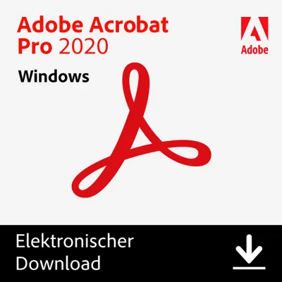 Obrázok produktu pre Adobe Acrobat Pro 2020, ESD (viacjazyčný) (PC)