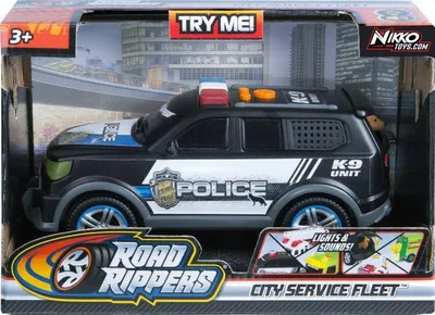Obrázok produktu pre Auto Road Rippers Nikko City: Policajné SUV so sirénou