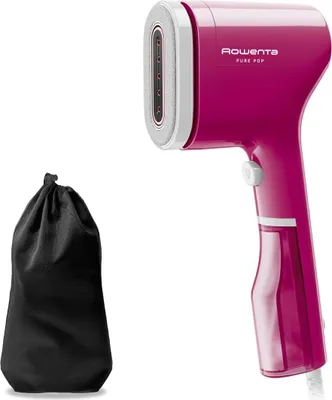 Produktbild von Rowenta DR2023 Kleidungsdampfglätter Tragbare Dampfbürste 0,07 l 1300 W Pink