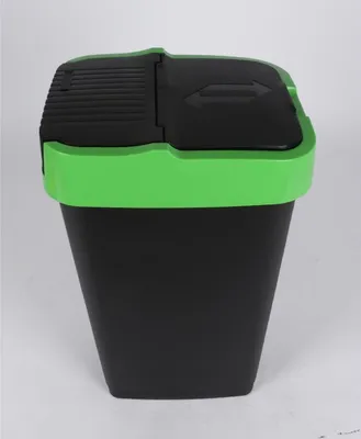 Image de Seau à couvercle basculant 60L Choix de couleur du couvercle impossible 6 pièces