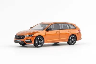 Immagine prodotto di Skoda Octavia IV Combi RS (2020) Arancione Phoenix metallizzato ABREX 1:43