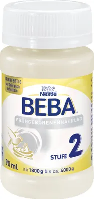 Produktbild von Beba Frühgeborenen Nahrung Stufe 2, trinkfertig - 32x90ml