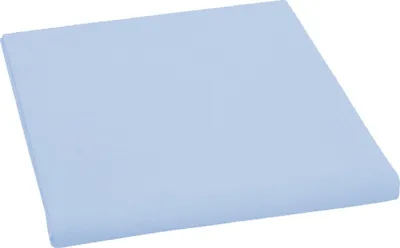 Zdjęcie produktu dla Prześcieradło bawełniane pojedyncze 150 x 240 cm jasnoniebieskie
