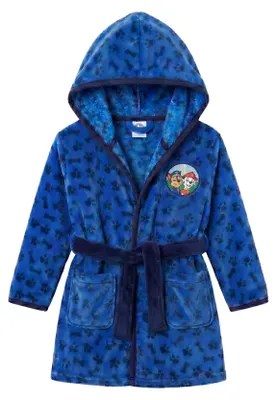 Produktbild von Paw Patrol Kinder Bademantel mit Kapuze, weich und strapazierfähig für Jungen und Mädchen