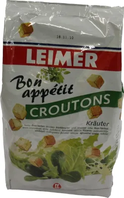 Produktbild von Gebrüder Leimer Croutons Kräuter 500g