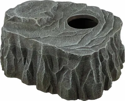 Produktbild von Terra Della Reptilienversteck Felsen anthrazit, Größe: L