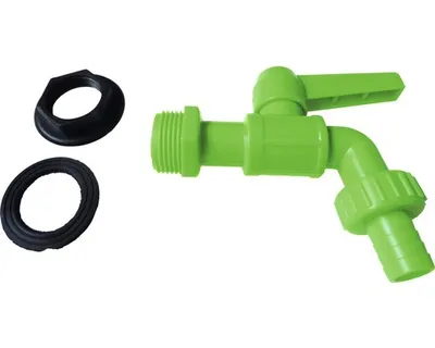 Obrázek produktu pro Ventil zahradní plastový 3/4" s plastovou kontramatkou