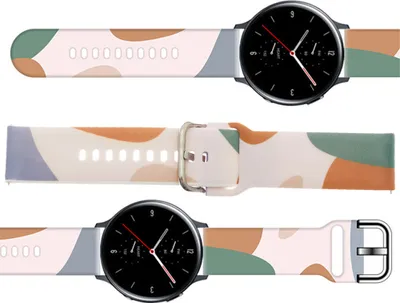 Produktbild von Strap Moro für Samsung Galaxy Watch 45 / 46 / 47 mm Silikonarmband Uhrenarmband - Muster 11