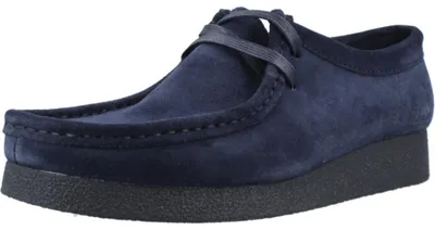 Produktbild von Clarks Wallabeeevosh Schuhe Blau