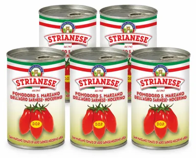 Image de Tomates San Marzano AOP 5 x 400 g - Strianese