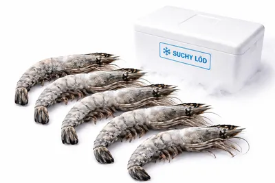 Produktbild von Shrimp 6/8 Black Tiger roh mit Kopf und Schwanz 20% 800g