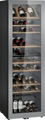 Image de Siemens iQ500 KW36KATGA refroidisseur à vin Refroidisseur de vin compresseur Pose libre Gris 199 bouteille(s)