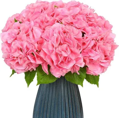 Immagine prodotto di Fiori artificiali rosa, set da 2 pezzi, grandi e realistici