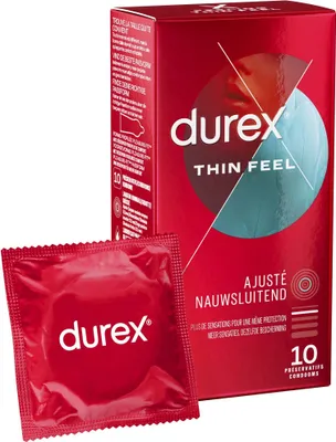 Produktbild von Durex - Kondome Thin Feel - 10 Stücke