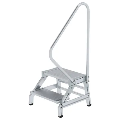 Produktbild von MUNK Aluminium Montagetritt starr mit Handlauf 2 Stufen
