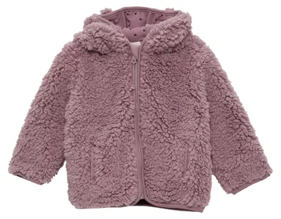 Produktbild von s.Oliver Teddyplüsch-Jacke mit Öhrchen